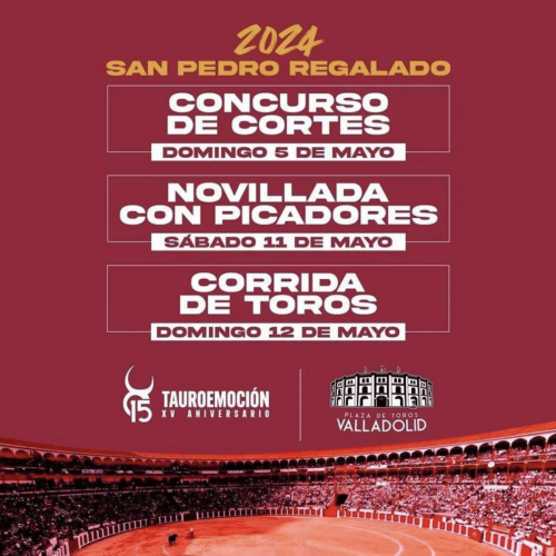 Calendario toros en la calle Toros hoy