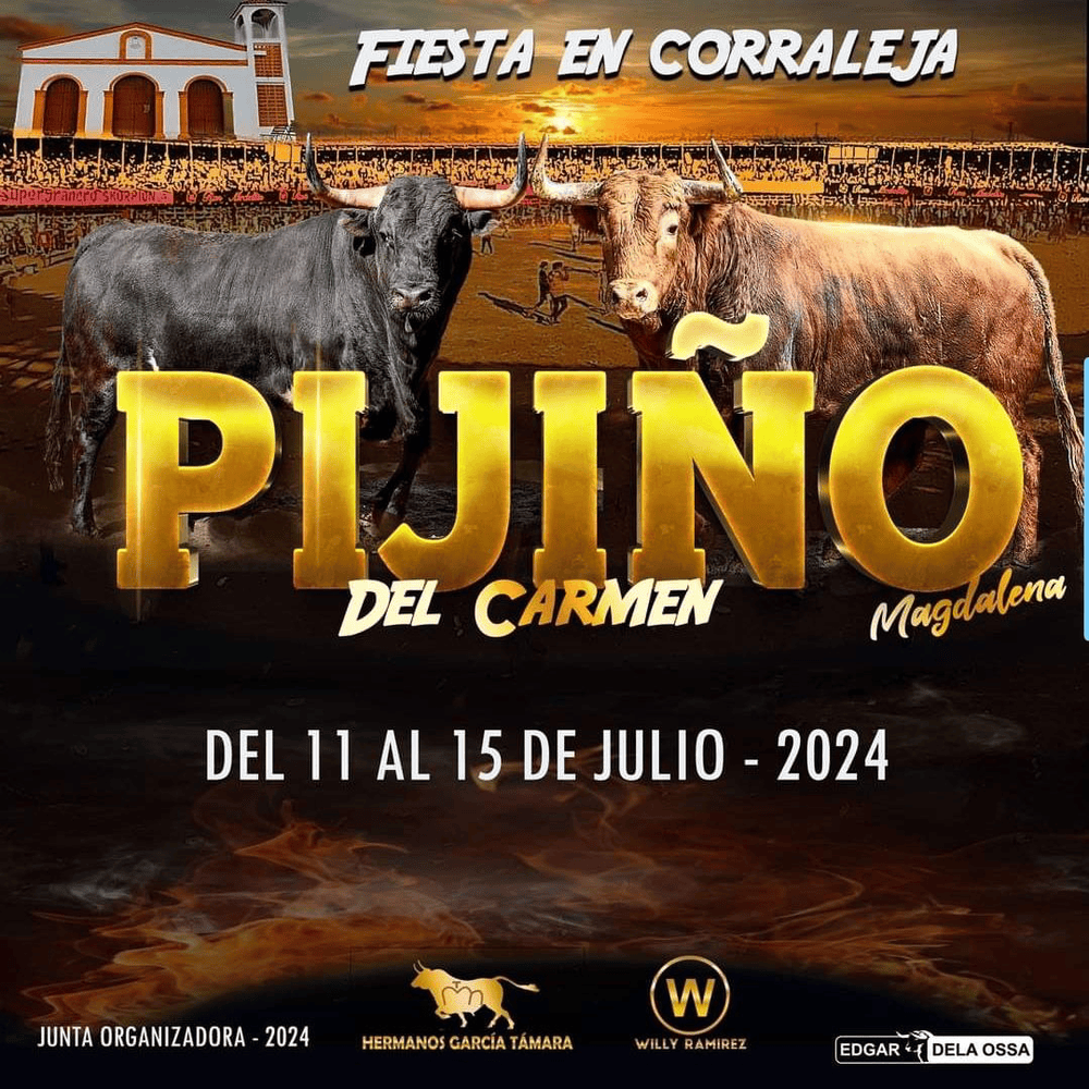 TOROS PIJIÑO 11 A 15 JULIO 2024