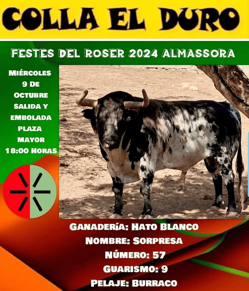 TOROS ALMASSORA 9 OCTUBRE 2024