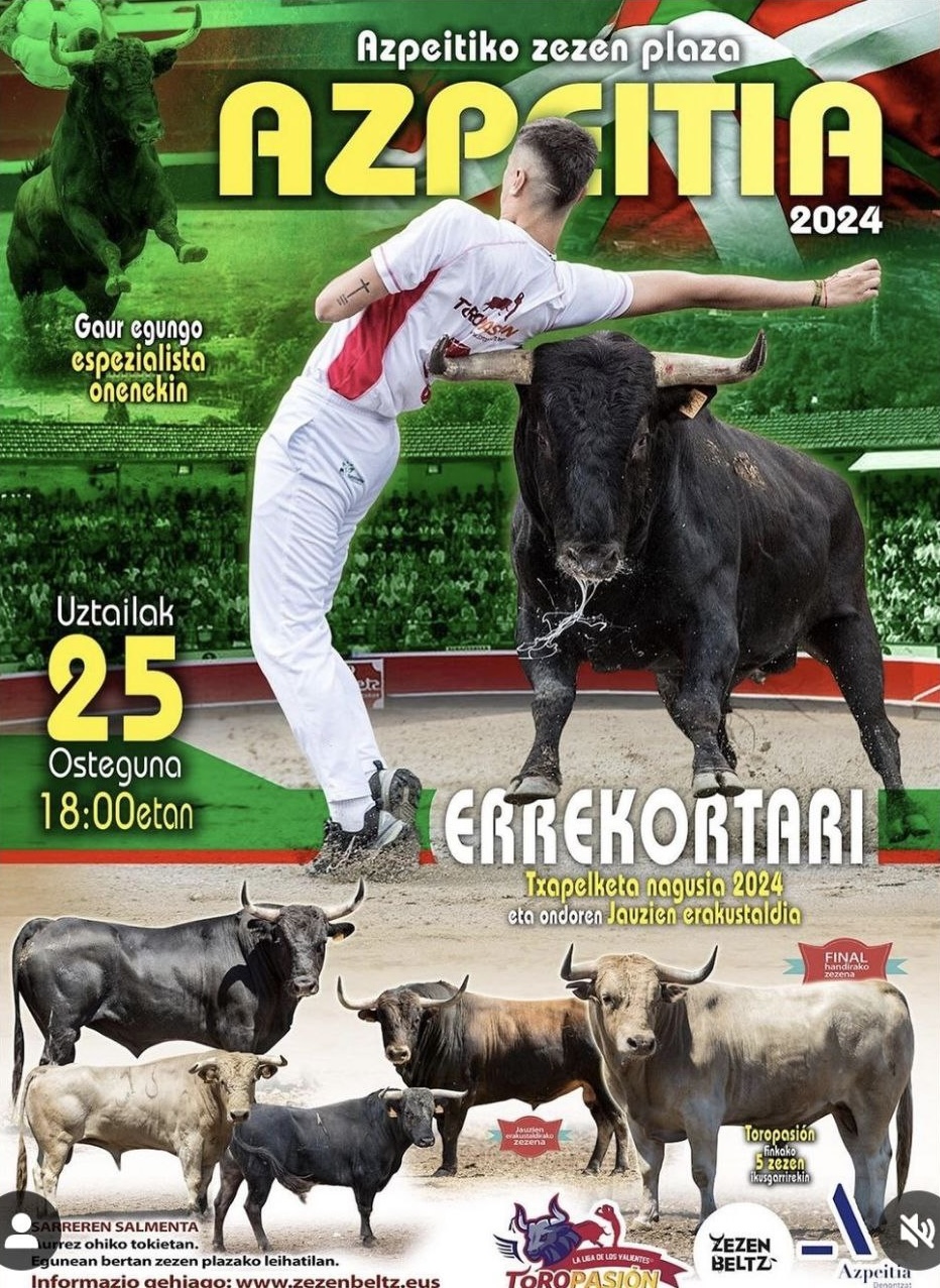 TOROS AZPEITIA 25 JULIO 2024