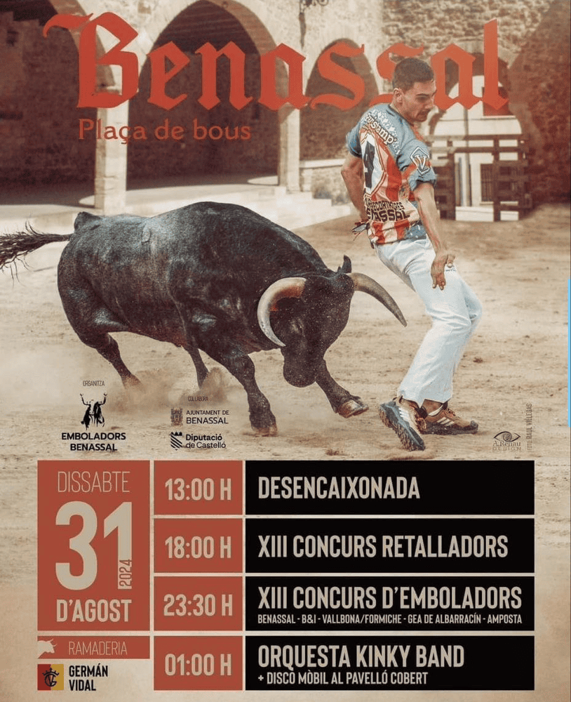 TOROS BENASSAL 31 AGOST 2024