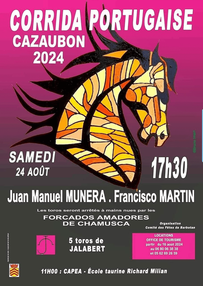 TOROS CAZAUBON 24 AGOSTO 2024