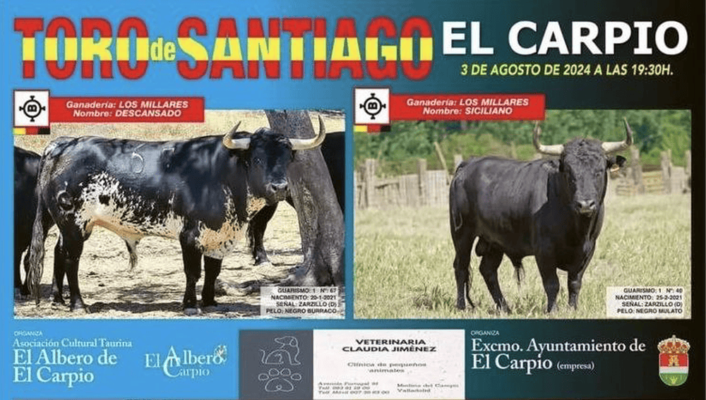 TOROS EL CARPIO 3 AGOSTO 2024