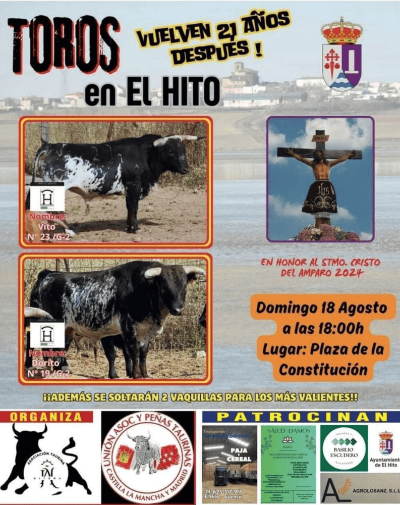 TOROS EL HITO 18 AGOSTO 2024