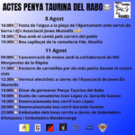 TOROS ELS MUNTELLS 8 Y 11 AGOSTO 2024