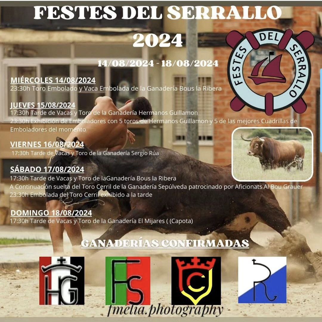 TOROS GRAU CASTELLÓ 14 A 18 AGOSTO 2024