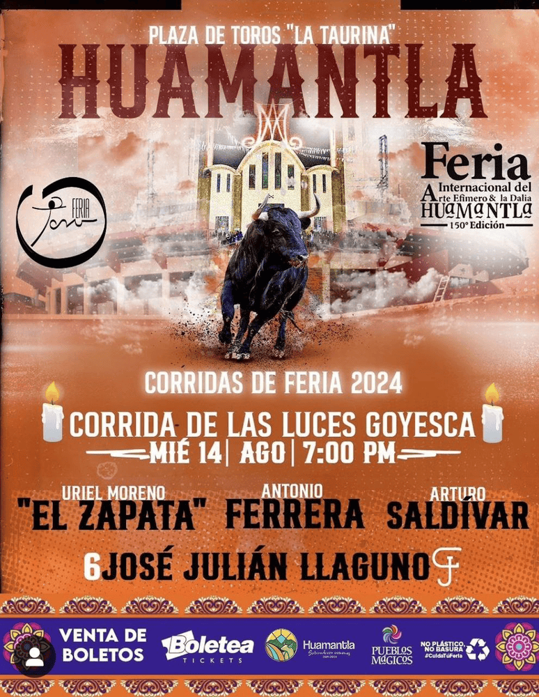 TOROS HUAMANTLA 14 AGOSTO 2024