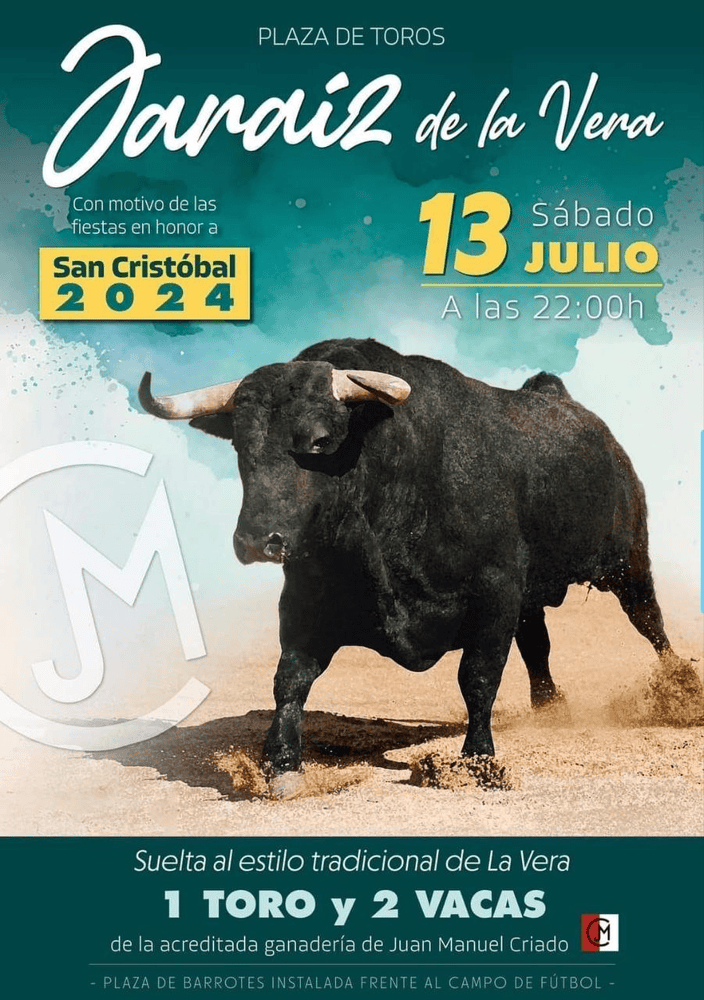 TOROS JARAÍZ DE LA VERA 13 JULIO 2024