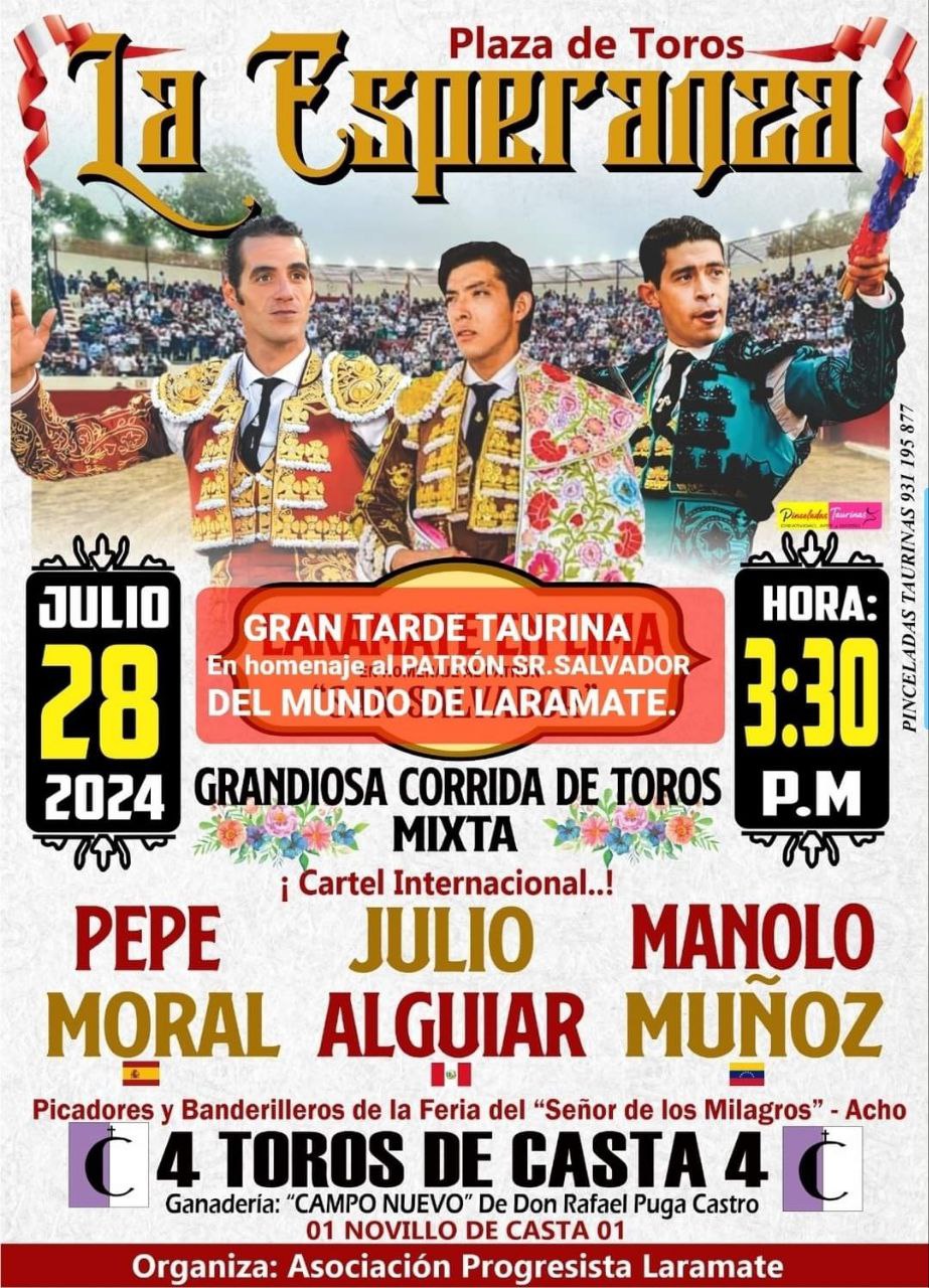 TOROS LURÍN 28 JULIO 2024