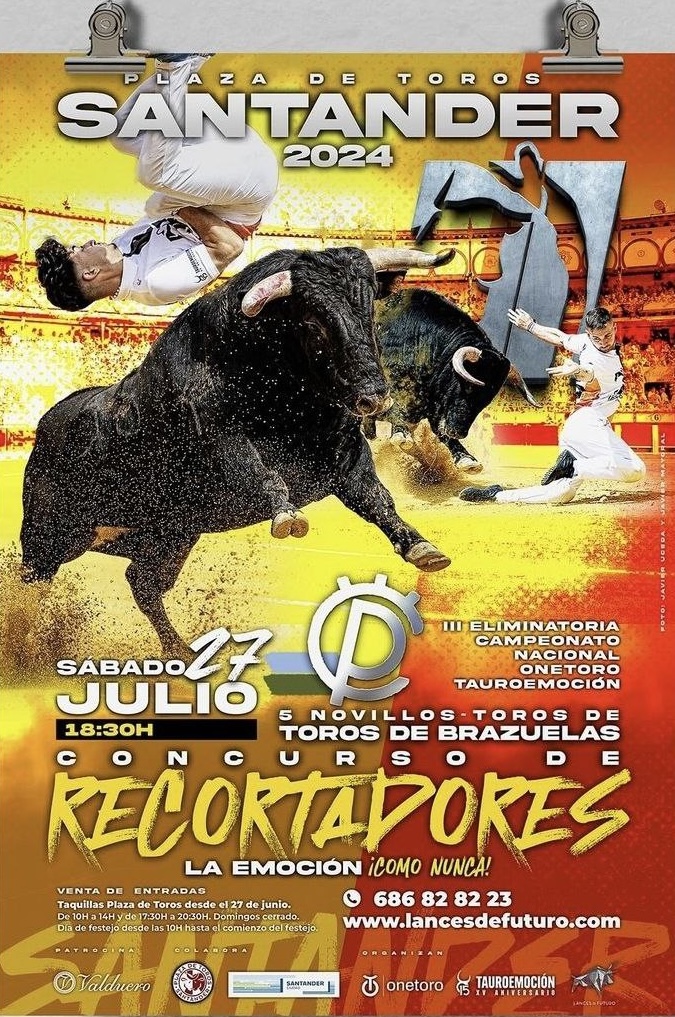 TOROS SANTANDER 27 JULIO 2024