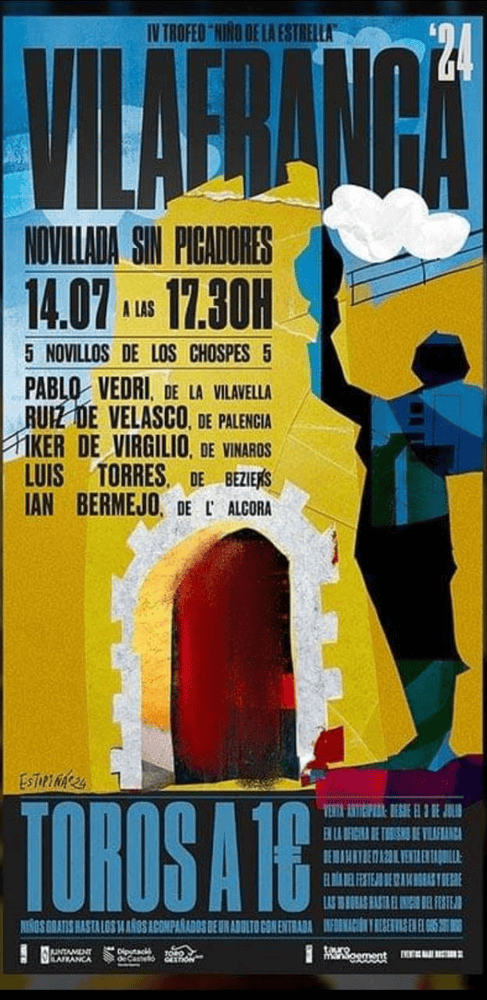 TOROS VILAFRANCA 14 JULIO 2024