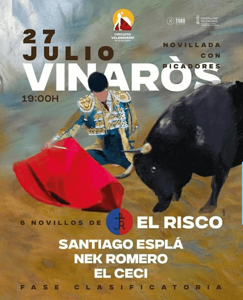 TOROS VINARÒS 27 JULIO 2024