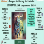 TOROS XIRIVELLA 13 A 22 SEPTIEMBRE 2024