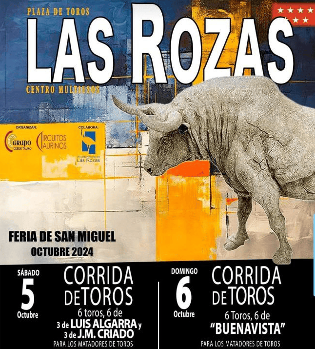 TOROS LAS ROZAS 5 Y 6 OCTUBRE 2024