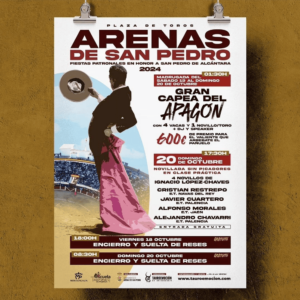 TOROS ARENAS DE SAN PEDRO18 Y 20 OCTUBRE 2024