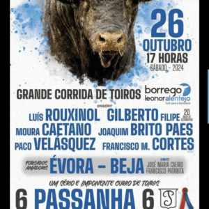 TOROS ÉVORA 26 OCTUBRE 2024