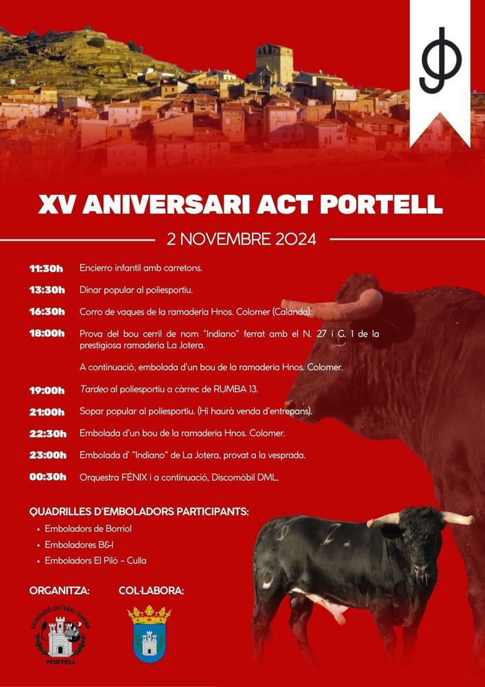 TOROS PORTELL 2 NOVIEMBRE 2024