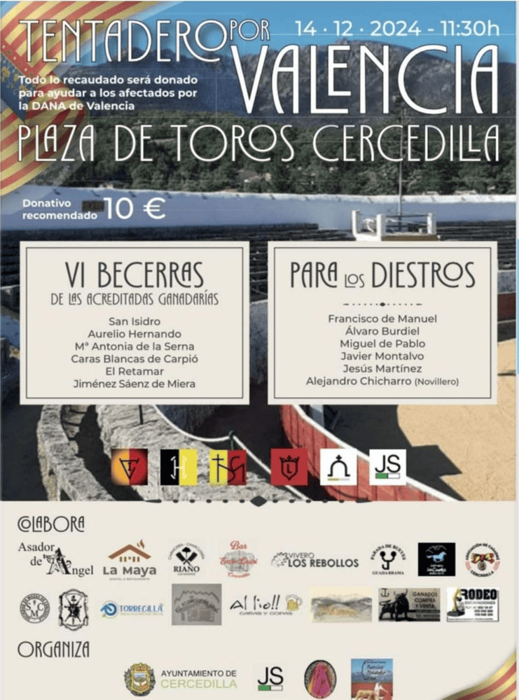 TOROS CERCEDILLA 14 DICIEMBRE 2024