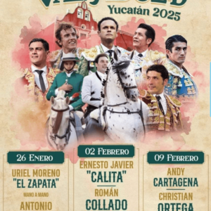 TOROS VALLADOLID MX 26 ENE A 09 FEB 2025