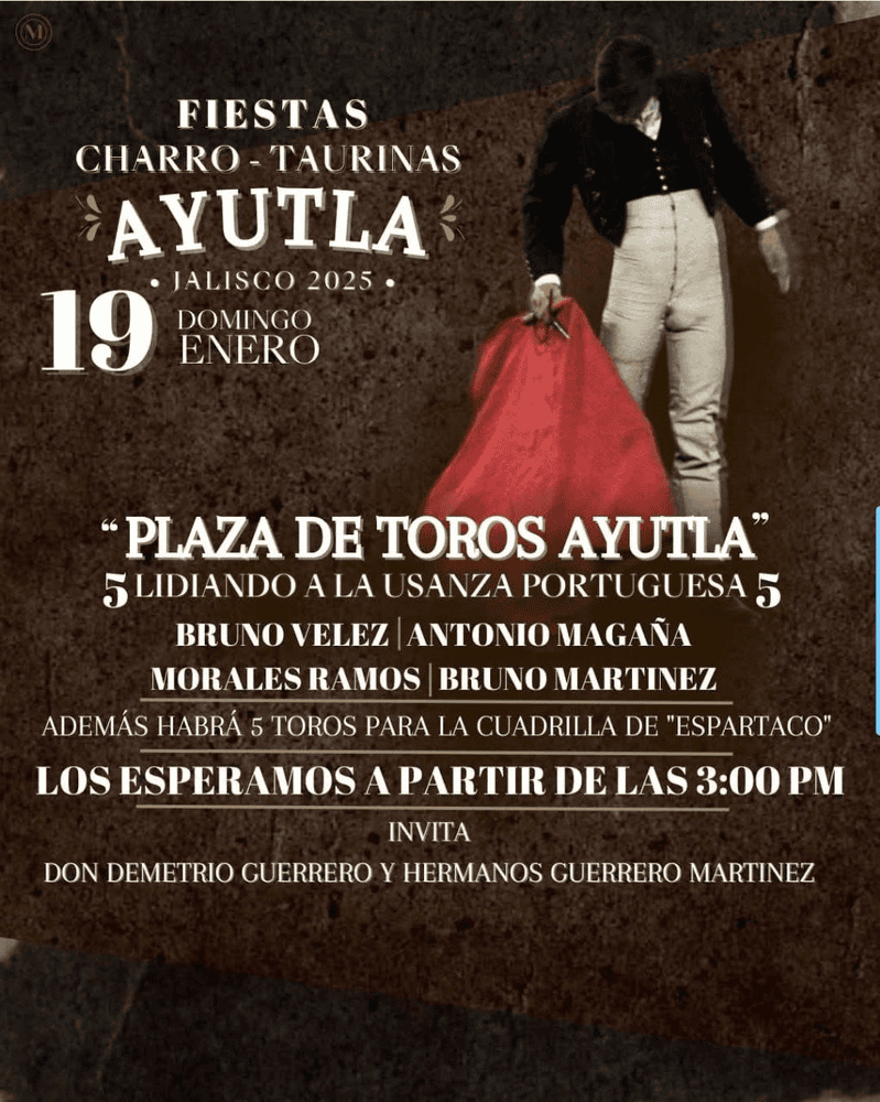 TOROS AYUTLA 19 ENERO 2025