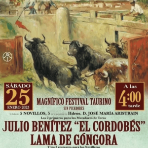 TOROS LUCENA DEL PUERTO 25 ENERO 2025