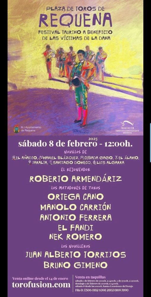 TOROS REQUENA 8 FEBRERO 2025