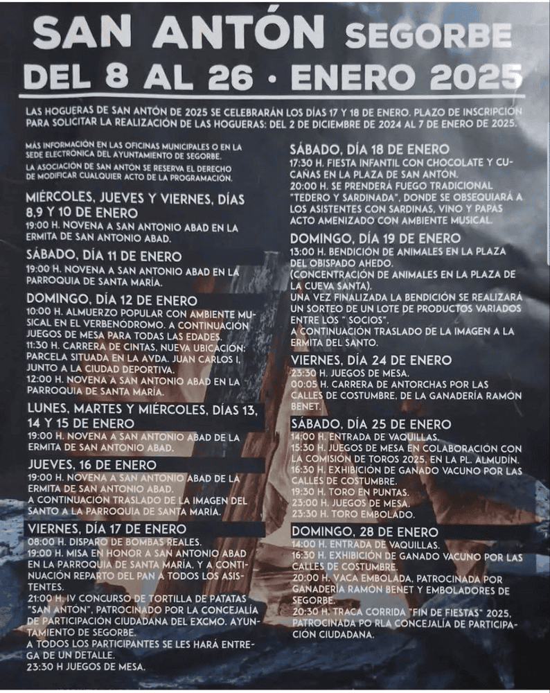 TOROS SEGORBE 8 A 26 ENERO 2025