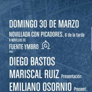 TOROS LAS VENTAS 30 MARZO 2025