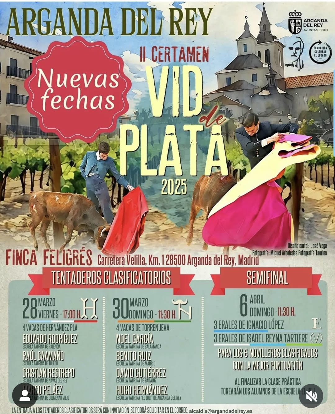 TOROS ARGANDA DEL REY 28 DE MARZO 2025