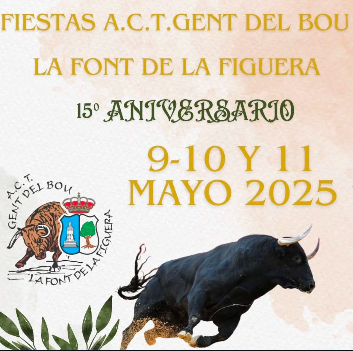 TOROS ACT LA FONT DE LA FIGUERA 9,10,11MAYO 2025