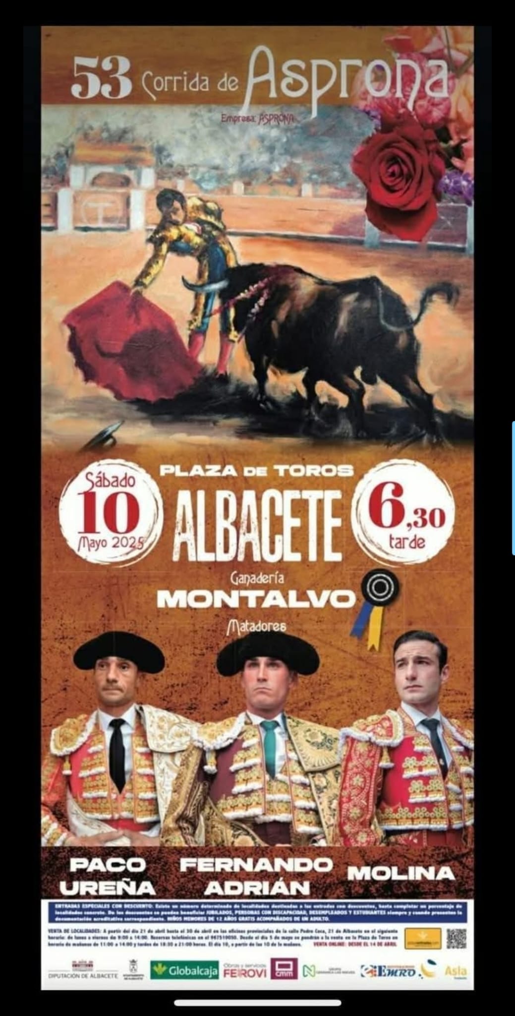 TOROS ALBACETE 10 DE MAYO 2025
