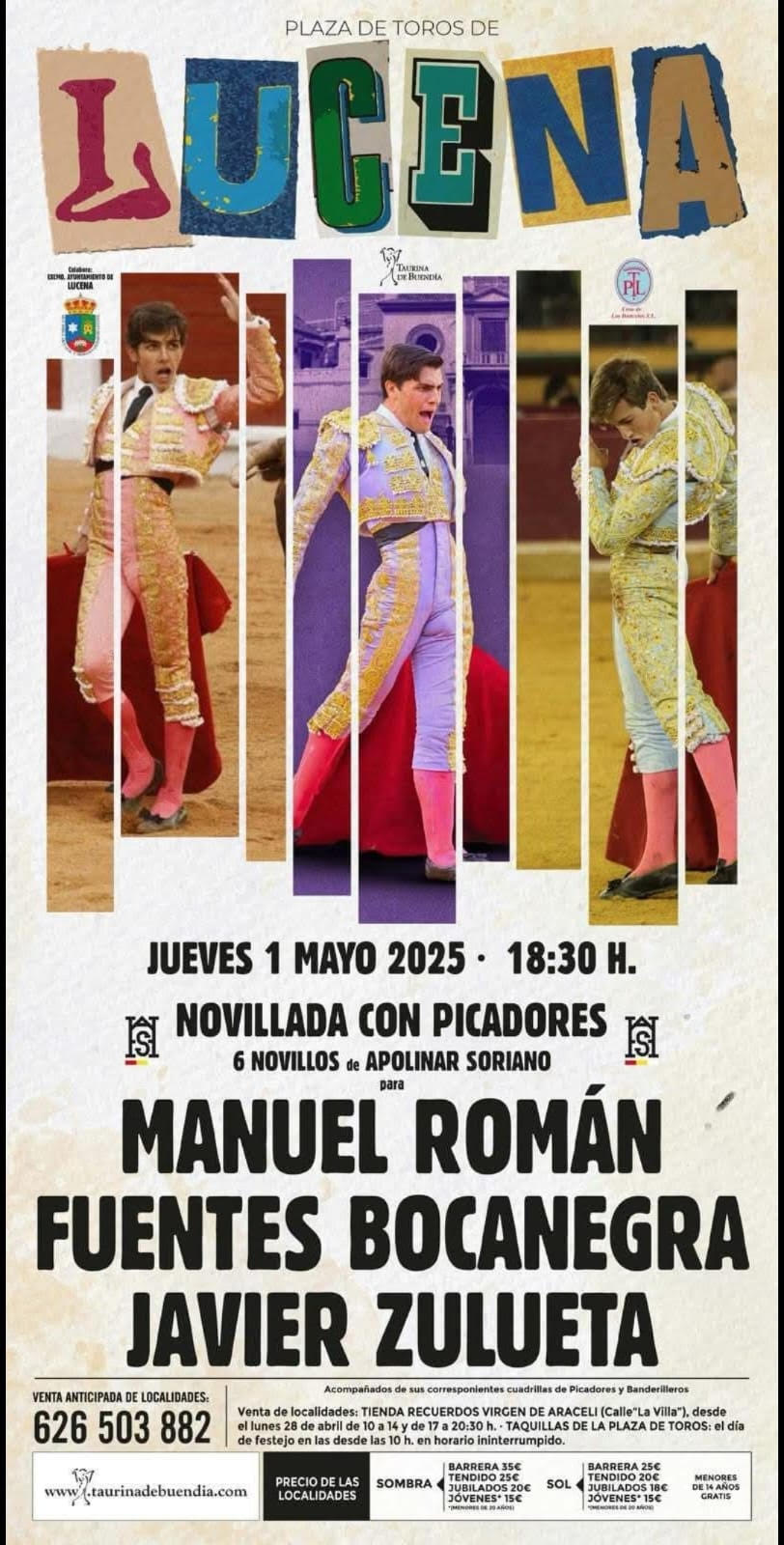 TOROS PLAZA-DE-TOROS-LUCENA-1-MAYO-2025