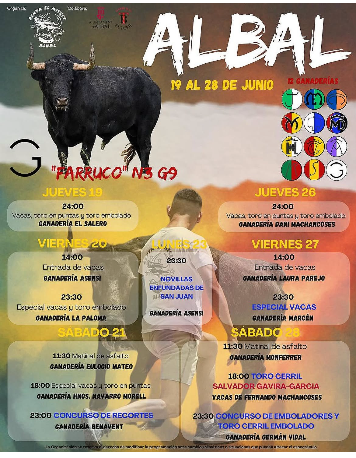 TOROS-ALBAL-19,20-Y-21-JUNIO-2025.