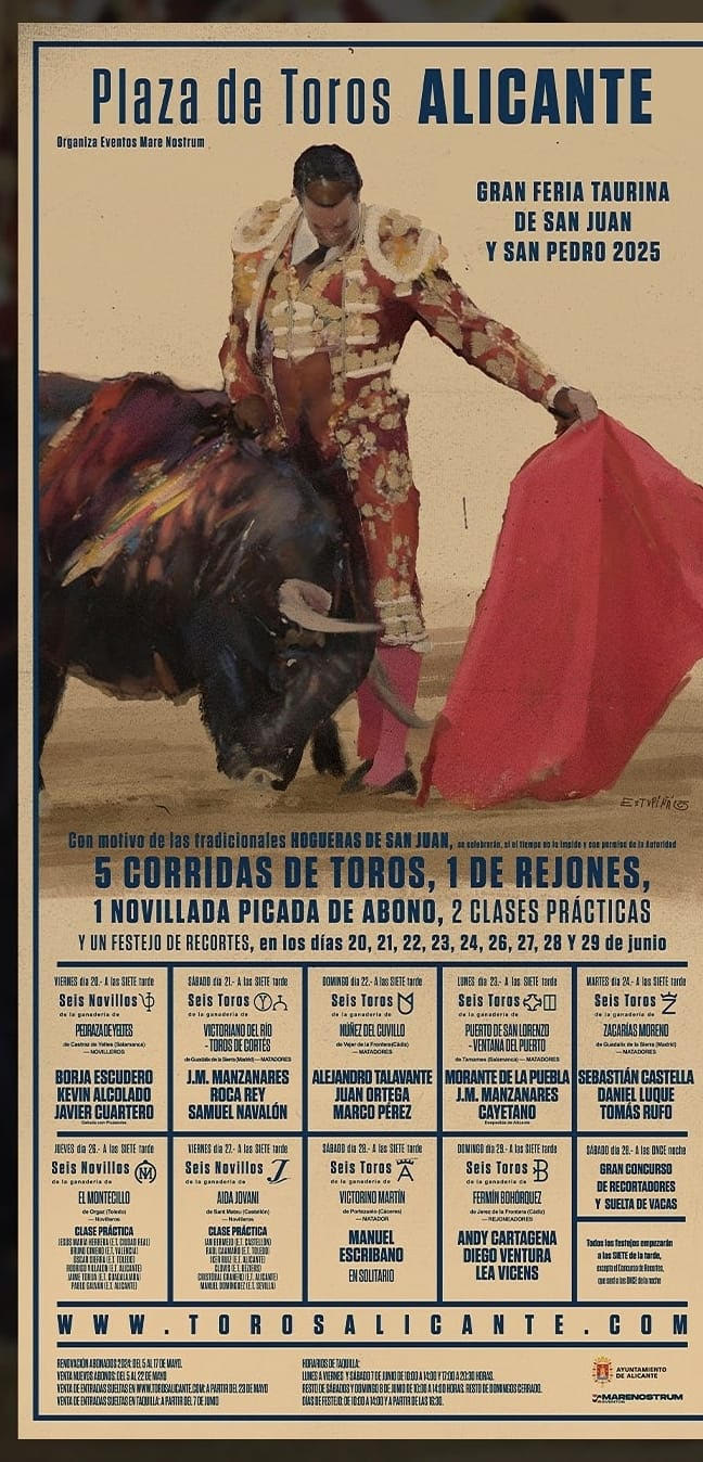 TOROS-PLAZA-DE-TOROS-ALICANTE-DEL-20-AL-29-DE-JUNIO-2025