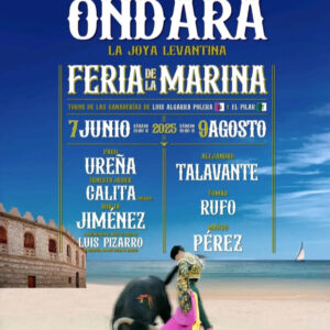 TOROS plaza-de-toros-ondara-7-junio-2025