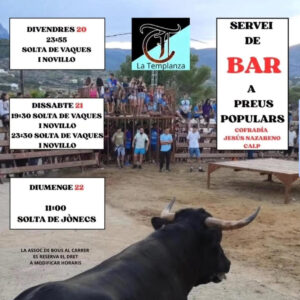 TOROS A LA COMETA DEL 20 AL 22 DE JUNIO 2025