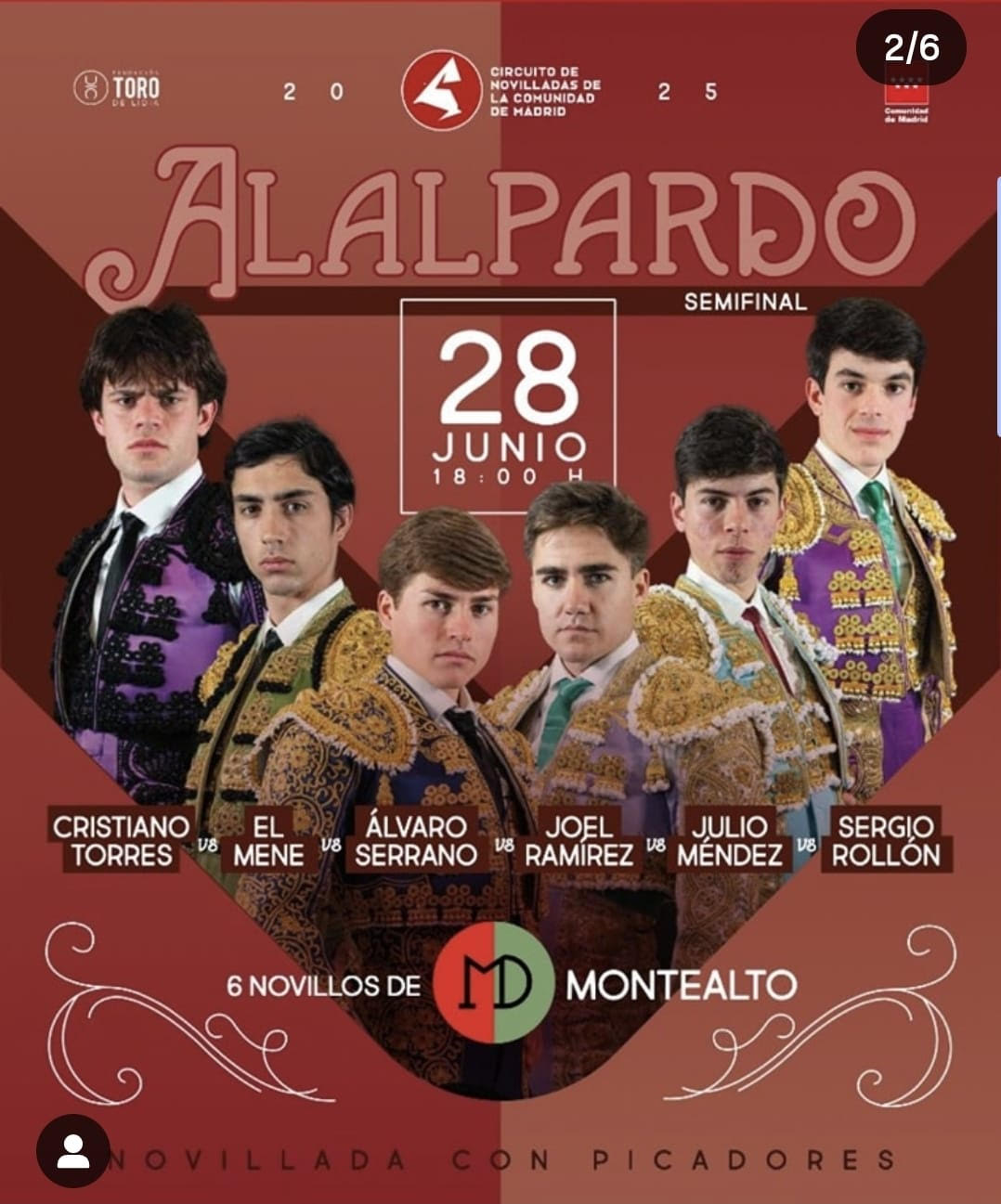 TOROS ALAPARDO 28 JUNIO 2025