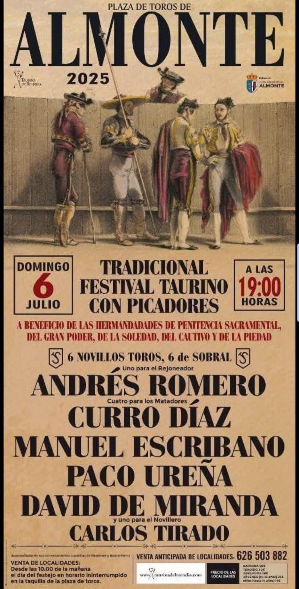 TOROS ALMONTE 6 JULIO 2025