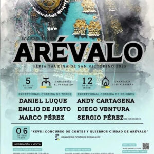 TOROS AREVALO 5 DE JULIO 2025