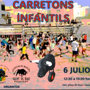 TOROS CARRETONS INFANTILS 6 JULIO 2025