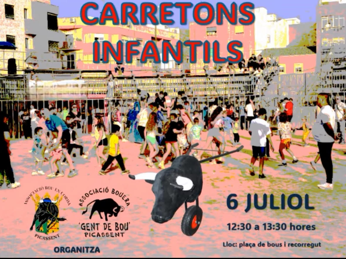 TOROS CARRETONS INFANTILS 6 JULIO 2025