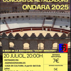 TOROS CONCURSO DE RECORTES ONDARA 20 JULIO 2025