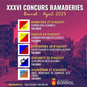 TOROS CONCURSO RAMADERIIAS 27 AL 31 DE AGOSTO 2025