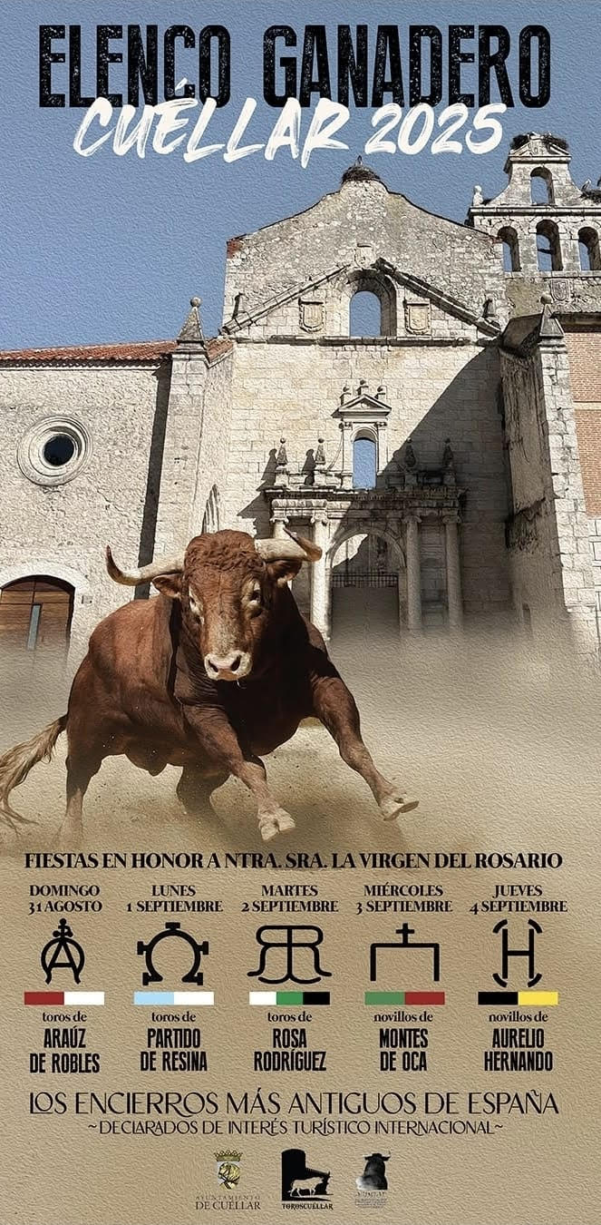 TOROS CUELLAR DEL 31 AGOSTO AL 4 SEPTIEMBRE 2025