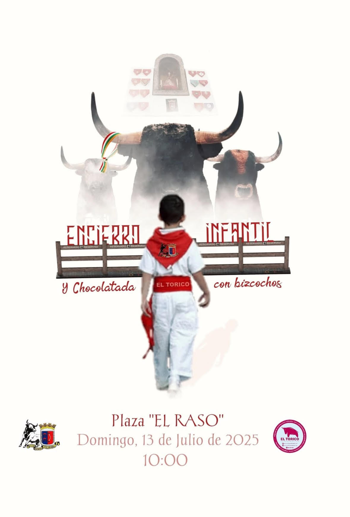 TOROS ENCIERRO INFANTIL 13 JULIO 2025
