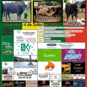 TOROS FRENTE BOQUERON 4 JULIO 2025