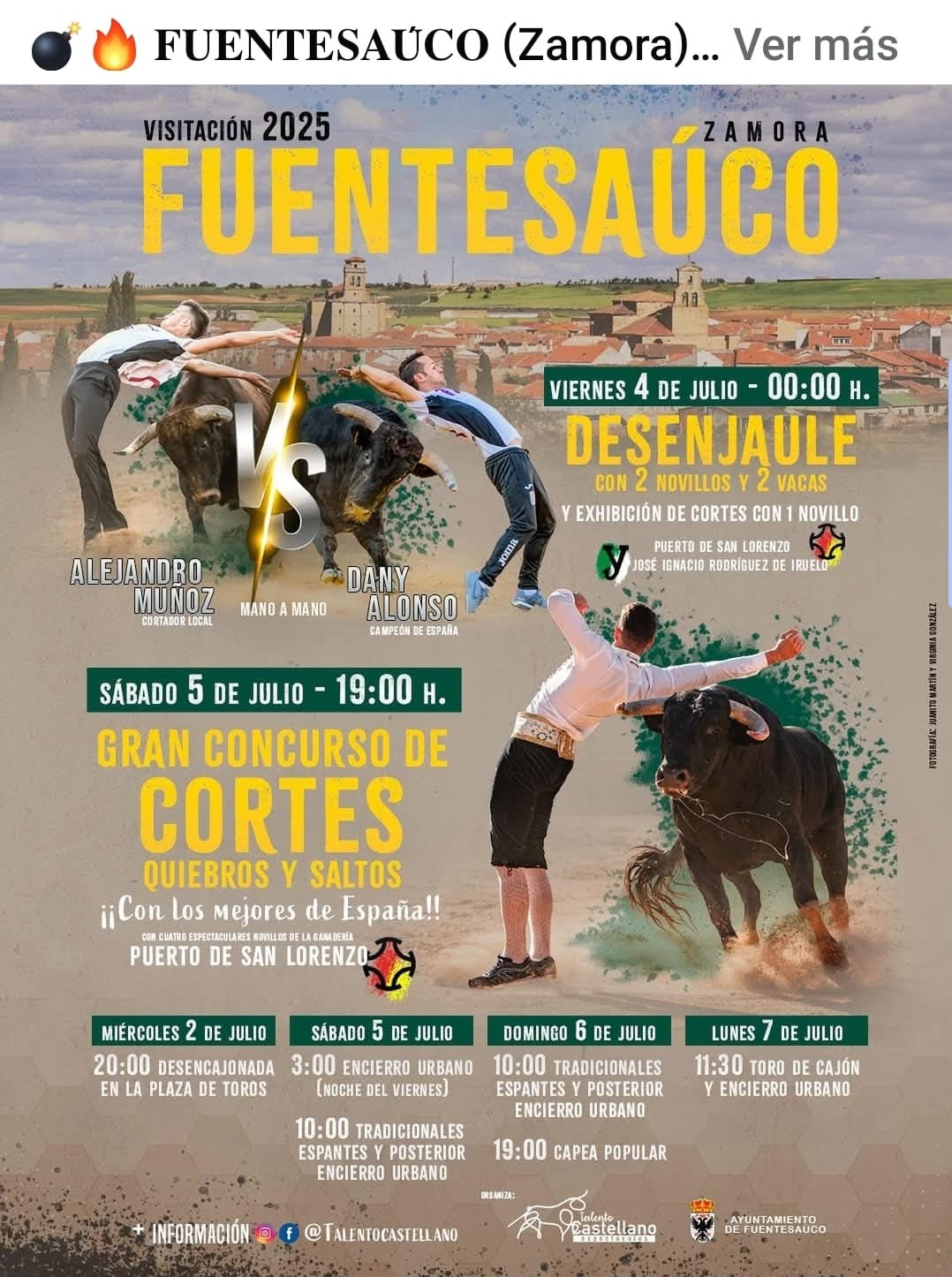 TOROS FUENTESAUCO 2 DE JULIO 2025