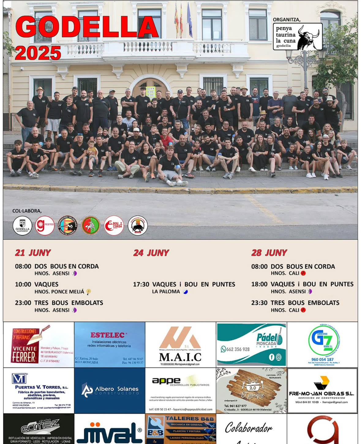 TOROS GODELLA 24 JUNIO 2025