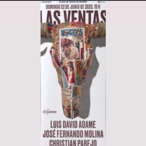 TOROS LAS VENTAS 22 JUNIO 2025