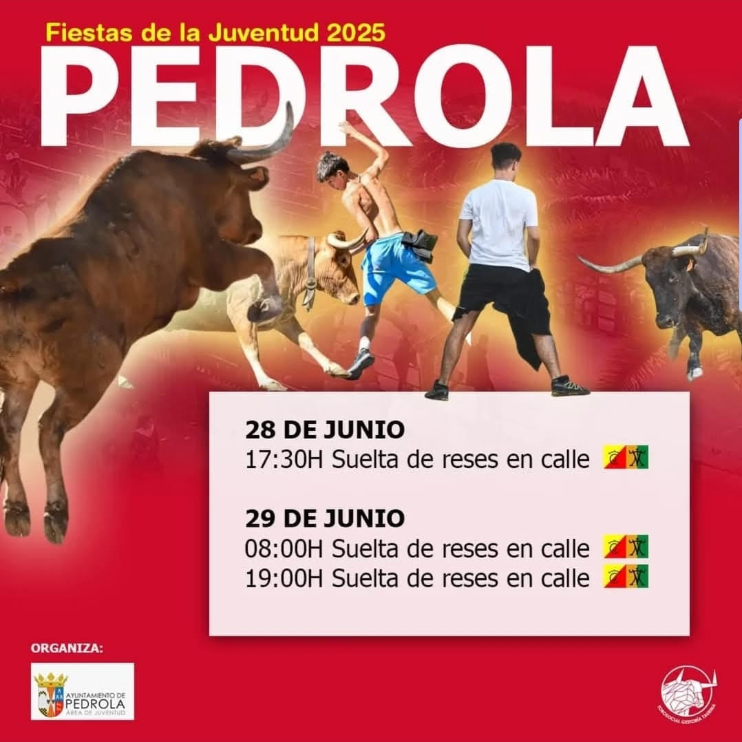 TOROS PEDROLA 28 Y 29 DE JUNIO 2025